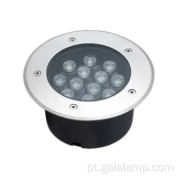 Iluminação LED subterrânea RGB com controle remoto